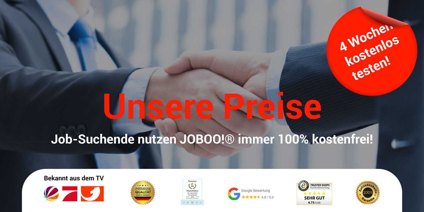 JOBOO!® vereinfacht die Jobsuche in der Gastronomie und bietet viele offene Stellen in der Gastronomie.